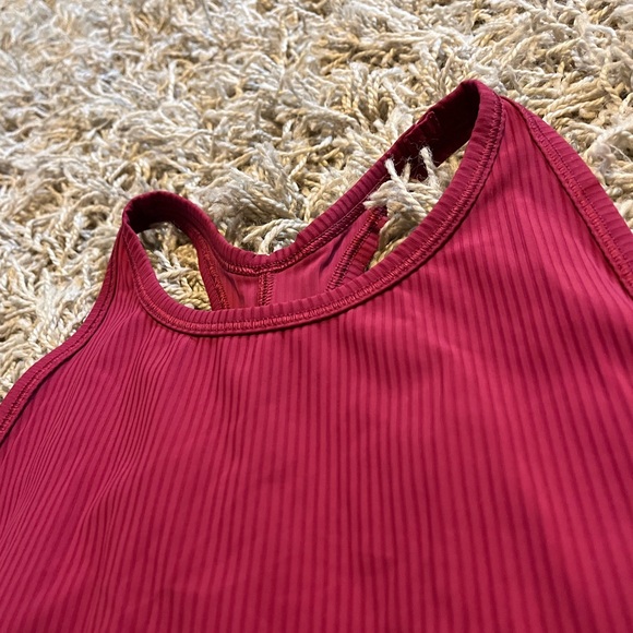 Lululemon | Maroon Tank Top Ribbed - Picture 3 of 4